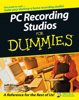 PC Recording Studios For Dummies (0764577077) cover image