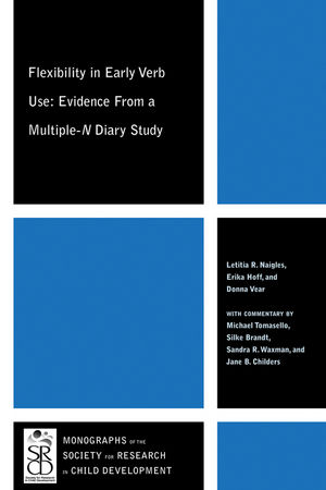 Flexibility in Early Verb Use: Evidence from a Multiple-n Diary Study (1444333577) cover image