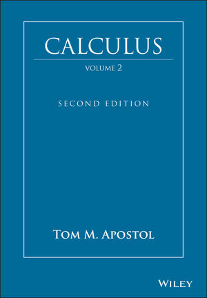 Calculus, Volume 2, 2nd Edition (0471000078) cover image