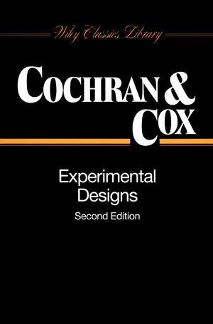 Experimental Designs, 2nd Edition (0471545678) cover image