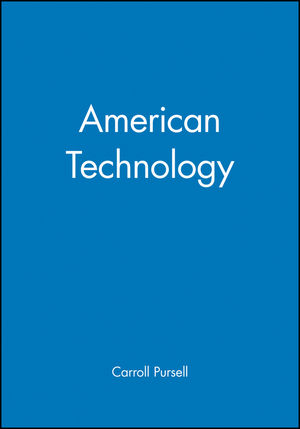 American Technology (0631219978) cover image