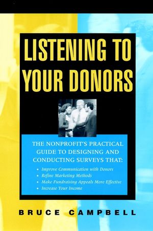 Listening to Your Donors (0787950378) cover image