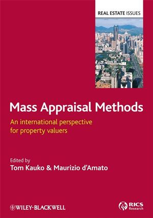 Mass Appraisal Methods: An International Perspective for Property Valuers (1405180978) cover image