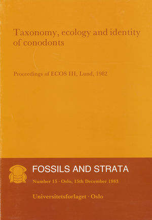 Taxonomy, Ecology and Identity of Conodonts: Proceedings of ECOS III, Lund, 1982 (8200067378) cover image