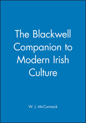 The Blackwell Companion to Modern Irish Culture (0631228179) cover image