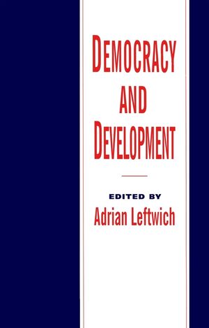 Democracy and Development: Theory and Practice (0745612679) cover image