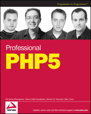 Professional PHP5 (0764583379) cover image