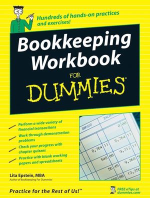 Bookkeeping Workbook For Dummies (047023797X) cover image