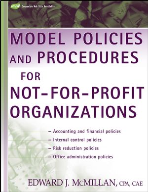 Model Policies and Procedures for Not-for-Profit Organizations (047145317X) cover image