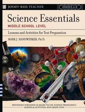 Science Essentials, Middle School Level: Lessons and Activities for Test Preparation (078797577X) cover image