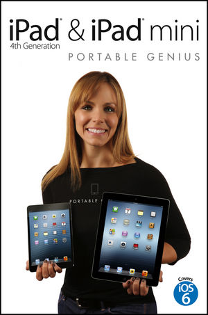 Book Cover Image for iPad 4th Generation and iPad mini Portable Genius