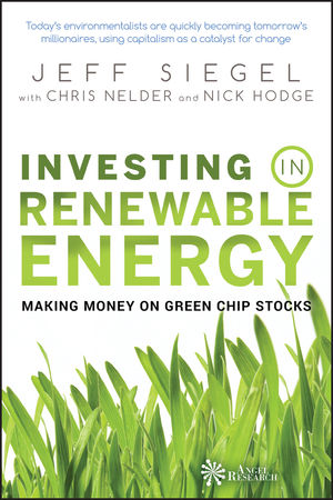 Investing in Renewable Energy: Making Money on Green Chip Stocks (0470152680) cover image