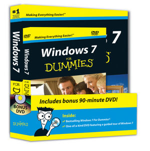 Windows 7 For Dummies, Book + DVD Bundle (0470523980) cover image