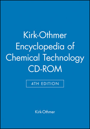 Kirk-Othmer Encyclopedia of Chemical Technology, CD-ROM, 4th Edition (0471151580) cover image