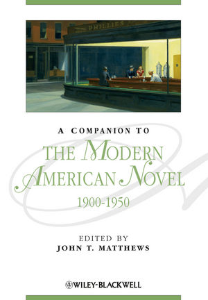 A Companion to the Modern American Novel, 1900 - 1950 (1118492080) cover image