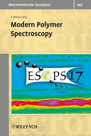 Modern Polymer Spectroscopy: 17th European Symposium on Polymer Spectroscopy (3527324380) cover image