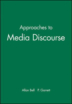 Approaches to Media Discourse (0631198881) cover image