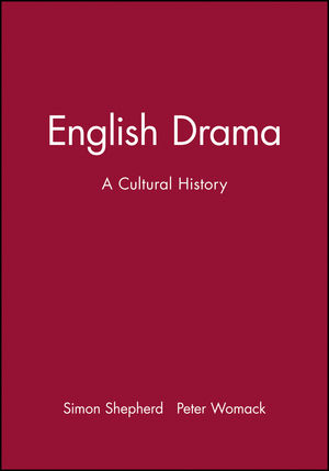 English Drama: A Cultural History (0631199381) cover image