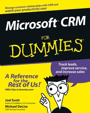 Microsoft CRM For Dummies (0764516981) cover image