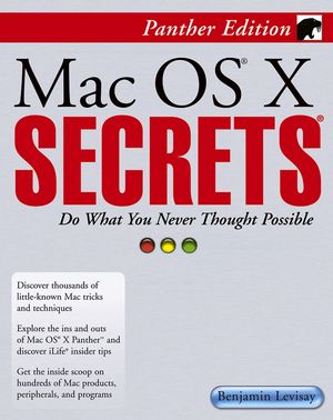 Mac OS X Secrets, Panther Edition (0764542281) cover image