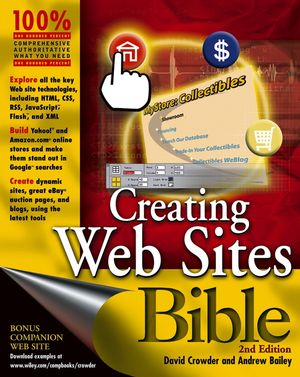 Creating Web Sites Bible, 2nd Edition (0764574981) cover image