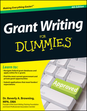Grant Writing For Dummies, 4th Edition (1118143981) cover image Grant Writing For Dummies, 4th Edition (1118143981) cover image