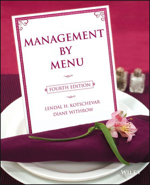 Management by Menu, 4th Edition (EHEP000481) cover image