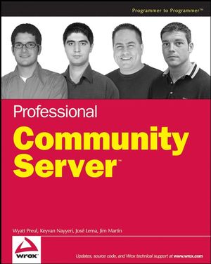 Professional Community Server (0470108282) cover image