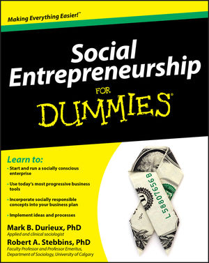 Social Entrepreneurship For Dummies (0470538082) cover image