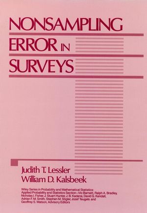 Nonsampling Error in Surveys (0471869082) cover image
