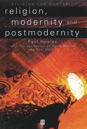 Religion, Modernity and Postmodernity (0631198482) cover image