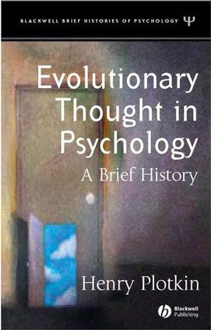 Evolutionary Thought in Psychology: A Brief History (1405113782) cover image
