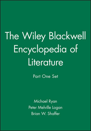 The Wiley Blackwell Encyclopedia of Literature, Part 1 Set (1444320882) cover image