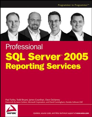 Professional SQL Server 2005 Reporting Services (0470039183) cover image