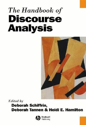 The Handbook of Discourse Analysis (0470751983) cover image