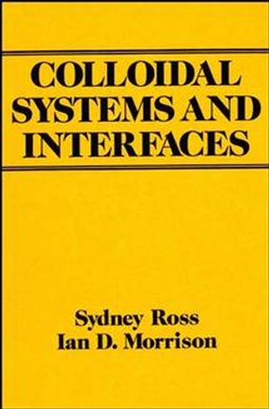 Colloidal Systems and Interfaces (0471828483) cover image
