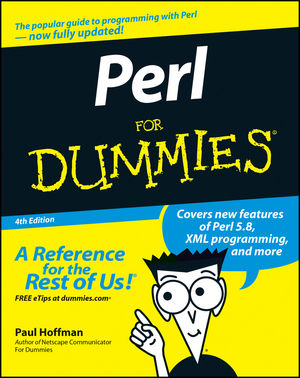 Perl For Dummies, 4th Edition (1118085183) cover image