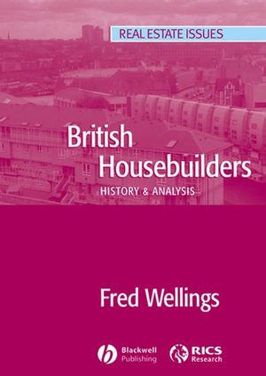 British Housebuilders: History and Analysis (1405149183) cover image