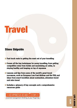 Travel: Life and Work 10.04 (1841121983) cover image