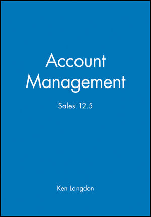 Account Management: Sales 12.5 (1841124583) cover image