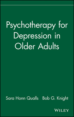 Psychotherapy for Depression in Older Adults (0470054484) cover image