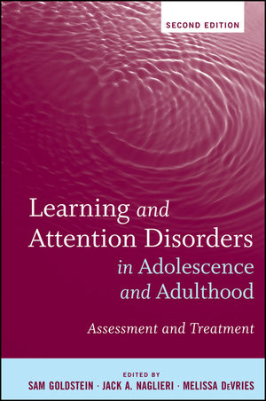 Learning and Attention Disorders in Adolescence and Adulthood: Assessment and Treatment, 2nd Edition (0470505184) cover image