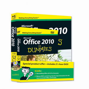 Office 2010 For Dummies, Book + DVD Bundle (0470626984) cover image