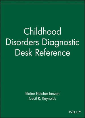 Childhood Disorders Diagnostic Desk Reference (0471404284) cover image
