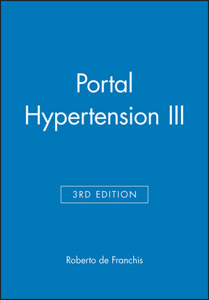 Portal Hypertension III, 3rd Edition (0632059184) cover image