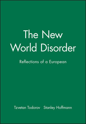 The New World Disorder: Reflections of a European (0745633684) cover image