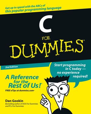 C For Dummies, 2nd Edition (0764570684) cover image