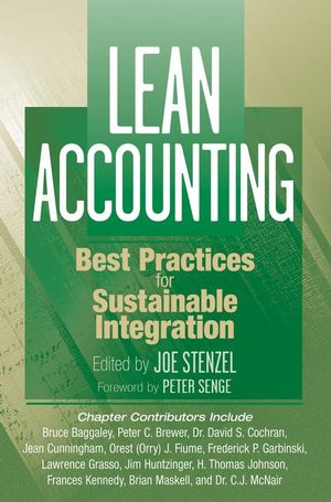 Lean Accounting: Best Practices for Sustainable Integration (0470087285) cover image