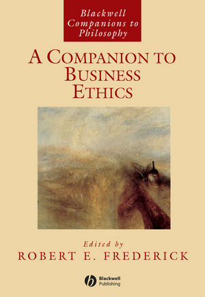 A Companion to Business Ethics (0470998385) cover image