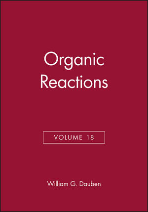 Organic Reactions, Volume 18 (0471196185) cover image